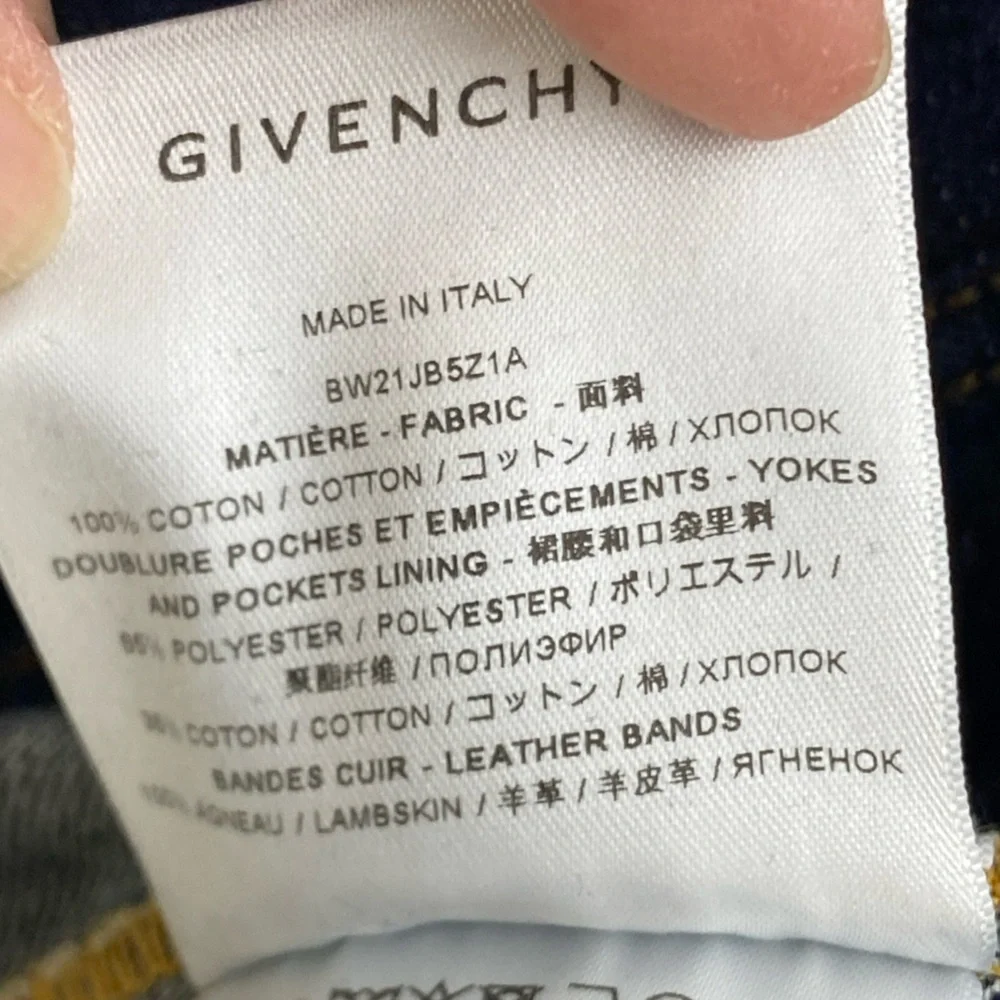 Givenchy LADIES’ SLEEVELESS DENIM ZIP DRESS 8W21JB5Z1A EU 44 US 12/14 NWOT Italy - Picture 7 of 15